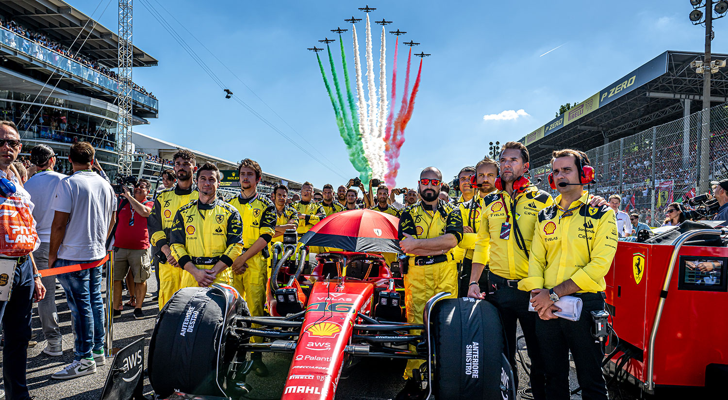 Charles Leclec, Monza, 2022