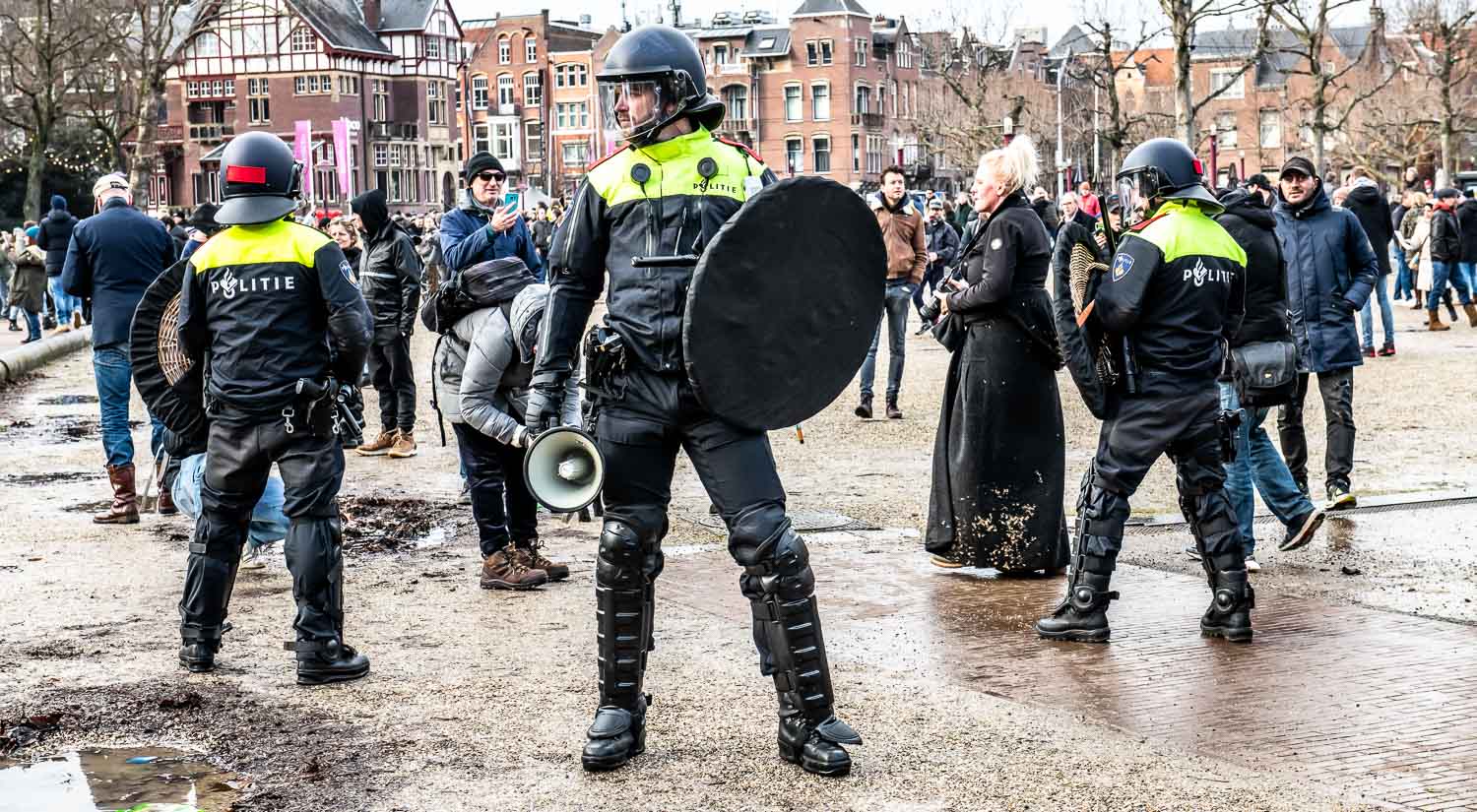 Rutte Protest 2021
