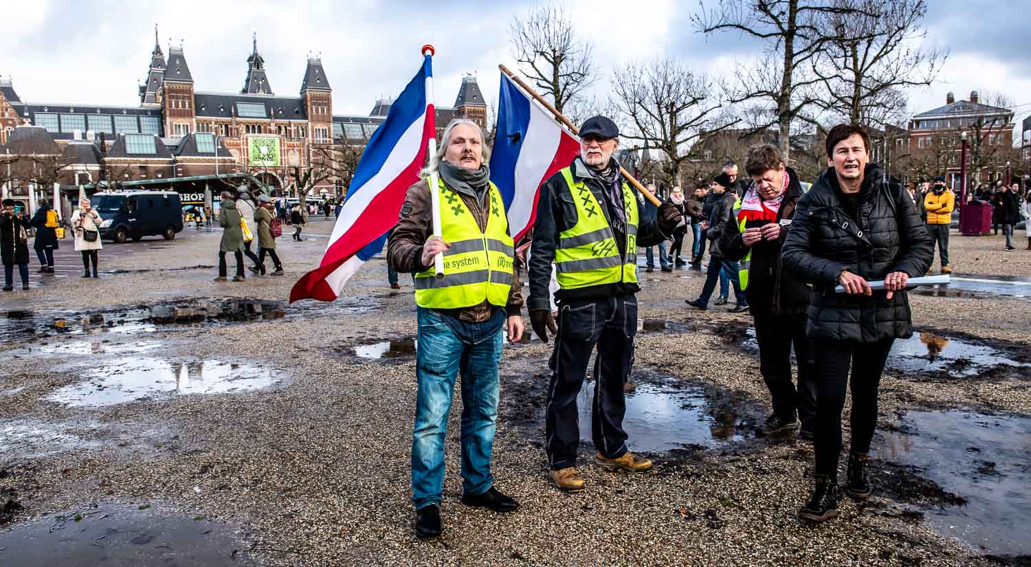 Rutte Protest 2021