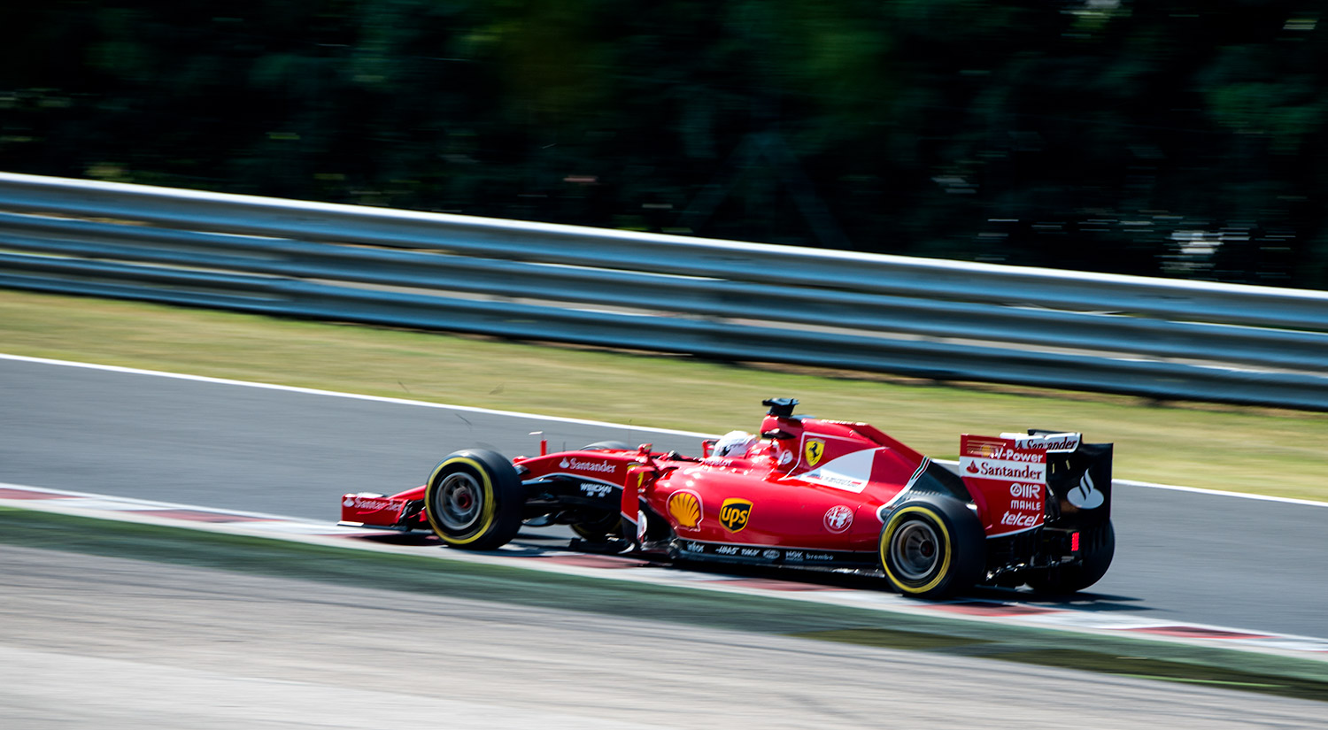 Sebastian Vettel - Ferrari, Hungaroring, Hungary, 2015
