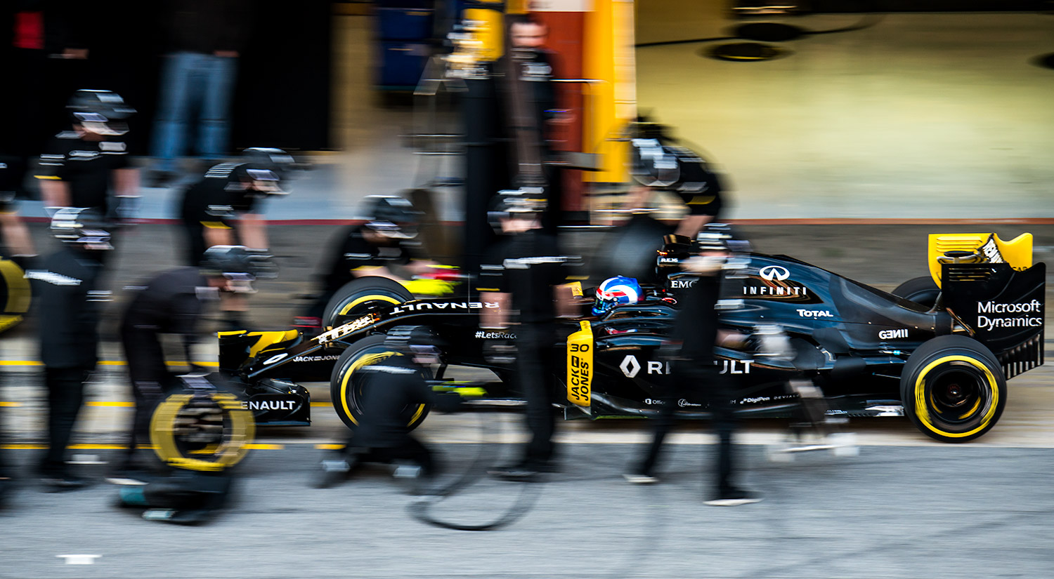 Jolyon Palmer - Renault, Winter Testing, Circuit de Catalunya, 2016