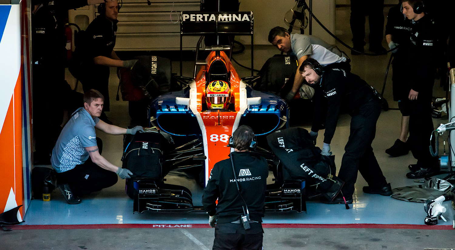 Rio Haryanto -  Manor, Winter Testing, Circuit de Catalunya, 2016