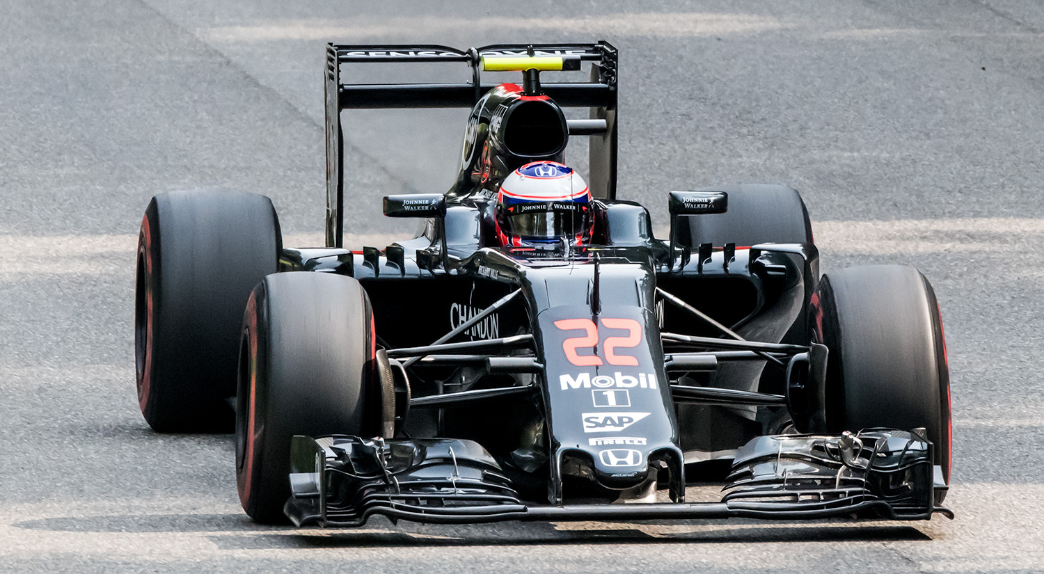 Jenson Button - McLaren Honda, Monza,  2016