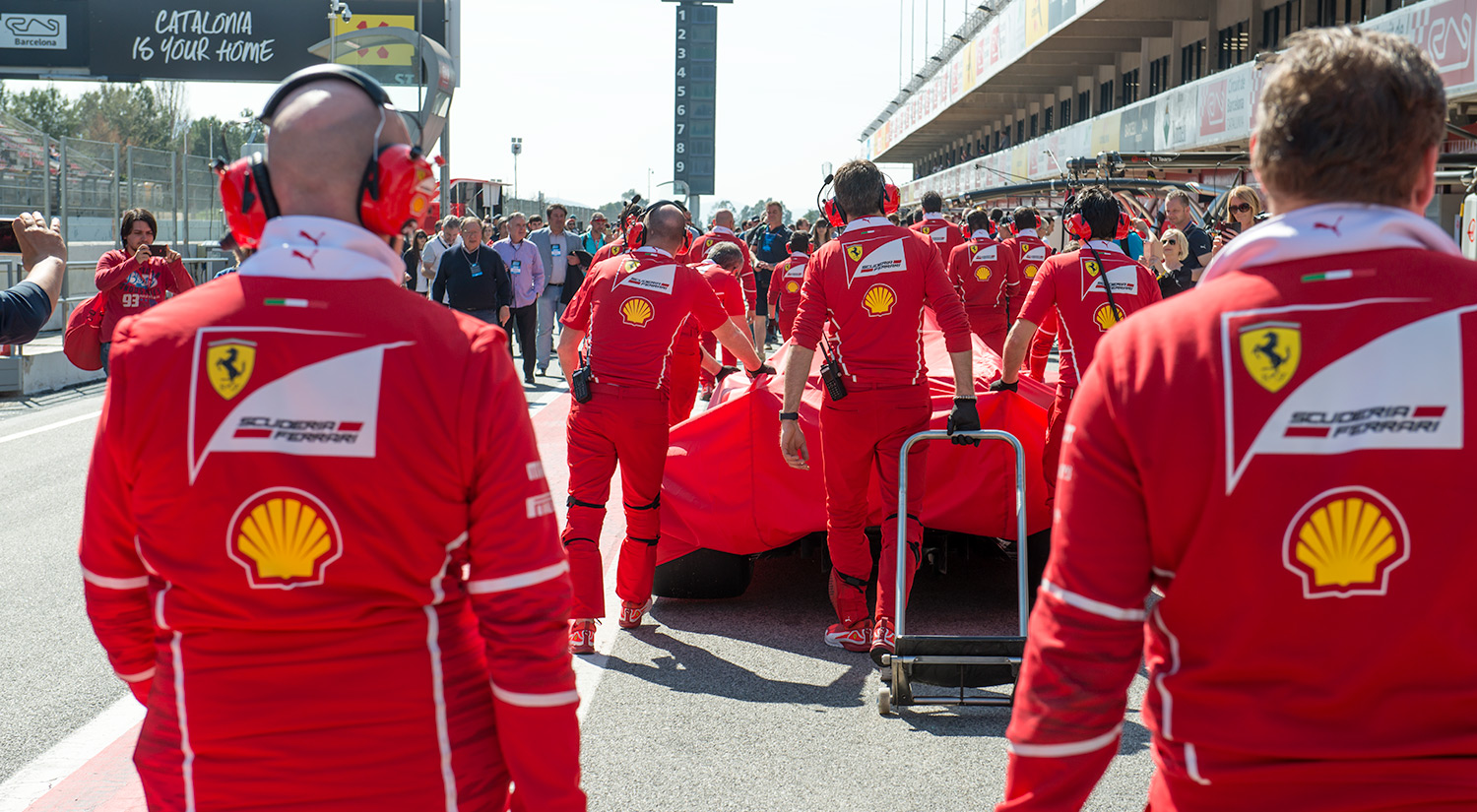 Ferrari, Winter Testing, Circuit de Catalunya,  2017