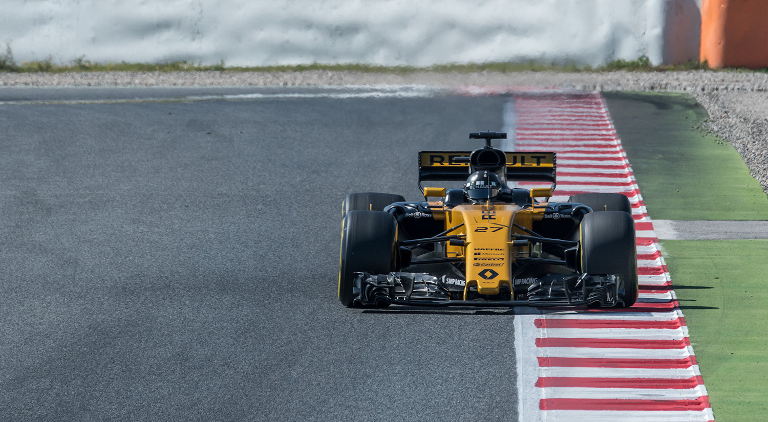 Nico Hülkenberg - Renault, Winter Testing, Circuit de Catalunya,  2017