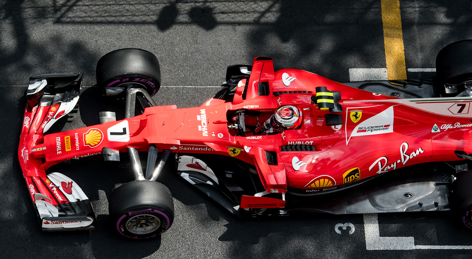 Kimi Räikkönen - Ferrari, Monaco,  2017