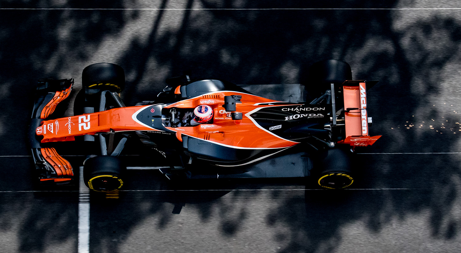 Jenson Button - McLaren Honda, Monaco,  2017