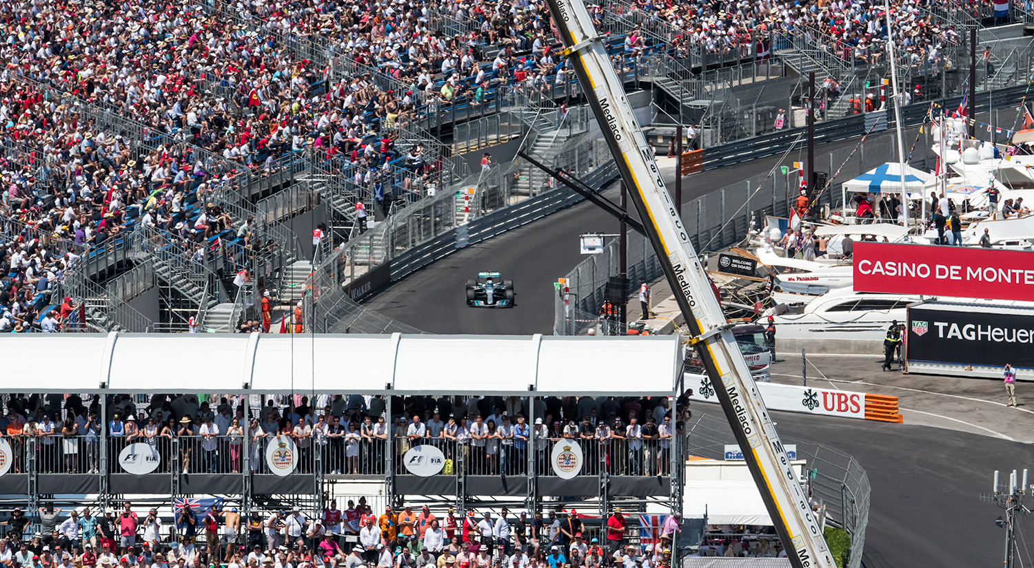 Valtteri Bottas - Mercedes, Monaco,  2017
