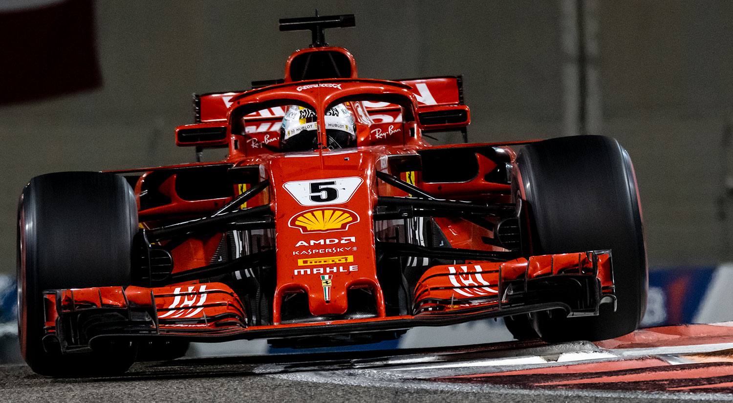 Sebastian Vettel - Ferrari, Abu Dhabi, 2018