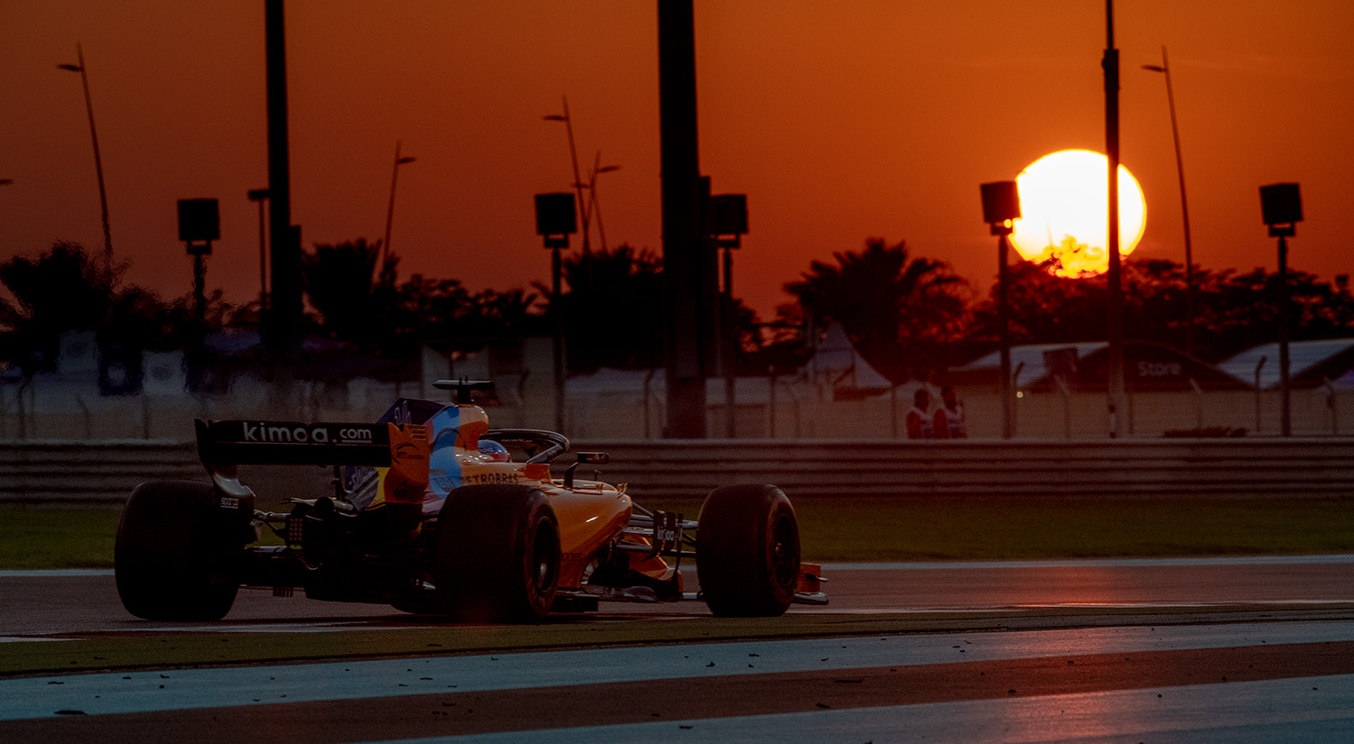 Fernando Alonso - McLaren,  Abu Dhabi,  2018
