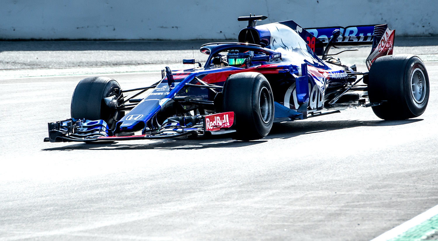 Brendon Hartley - Toro Rosso, Winter Testing, Circuit de Catalunya,  2018