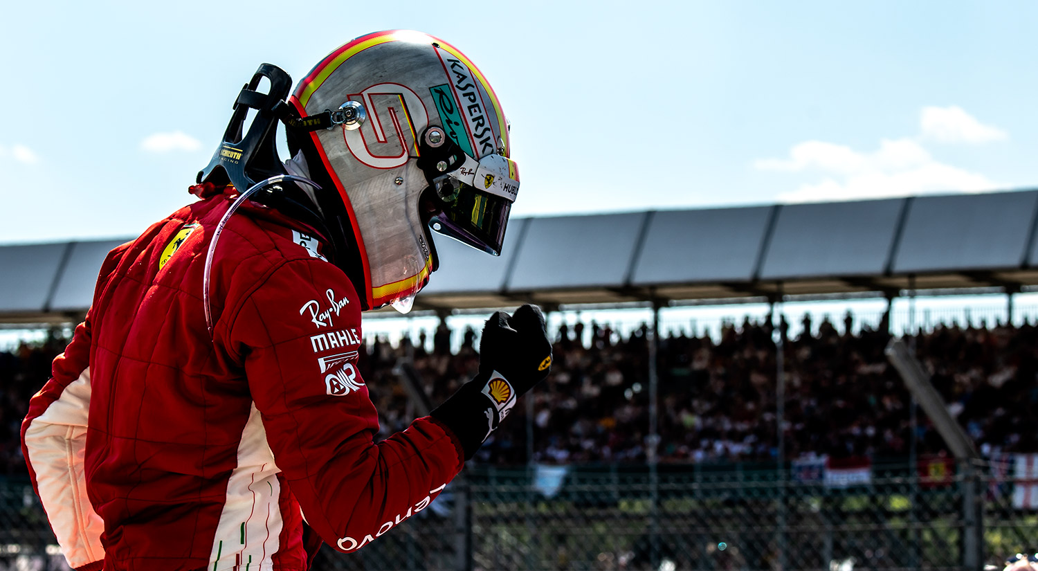 Sebastian Vettel - Ferrari, Silverstone,  2018