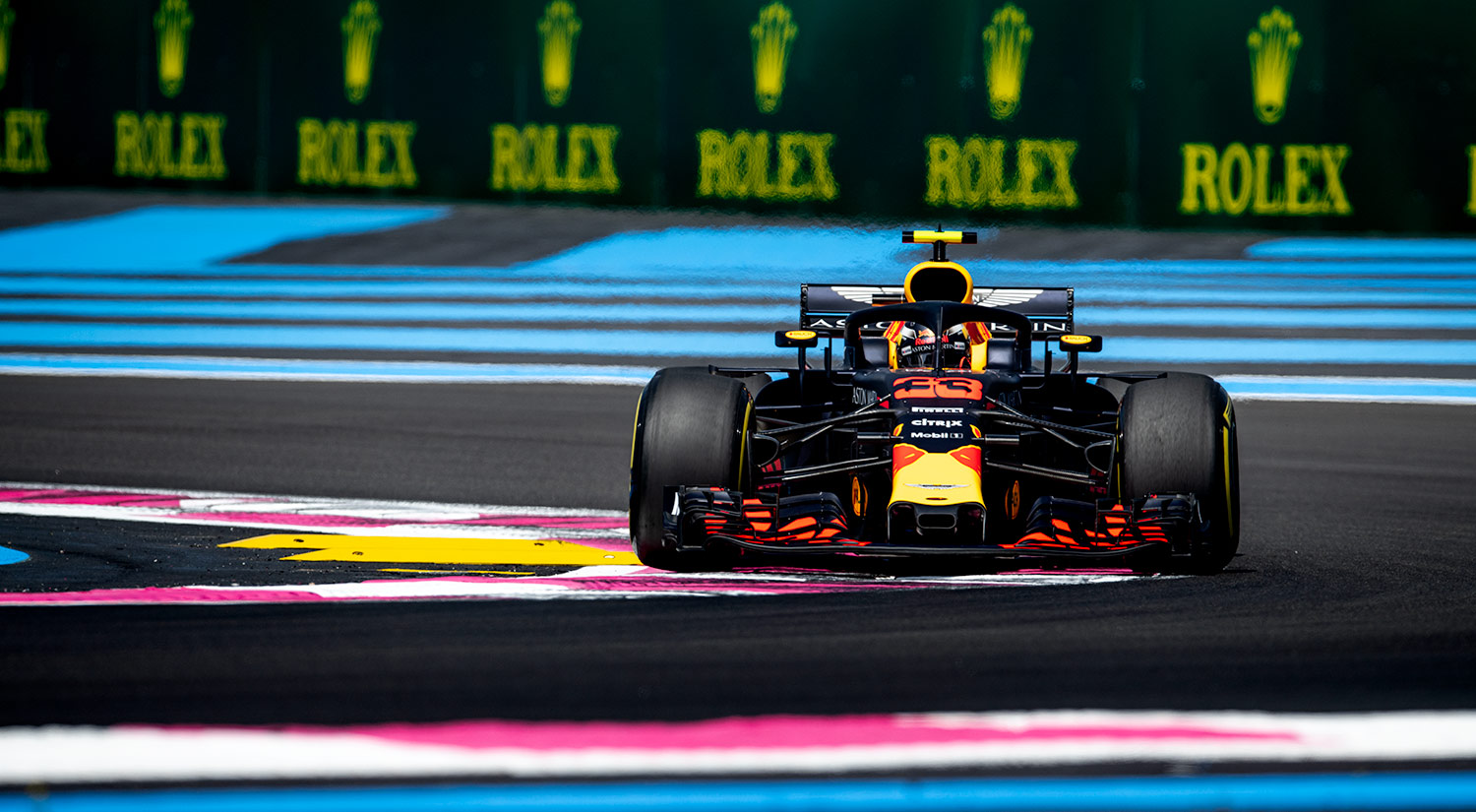 Max Verstappen - Red Bull Racing, Circuit Paul Ricard,  2018