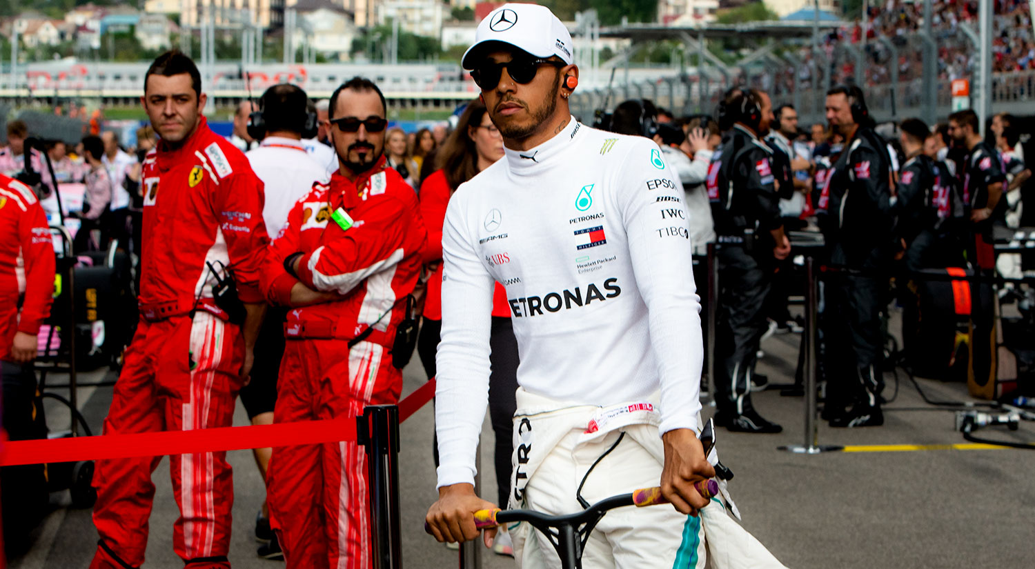 Lewis Hamilton - Mercedes, Sochi,  2018