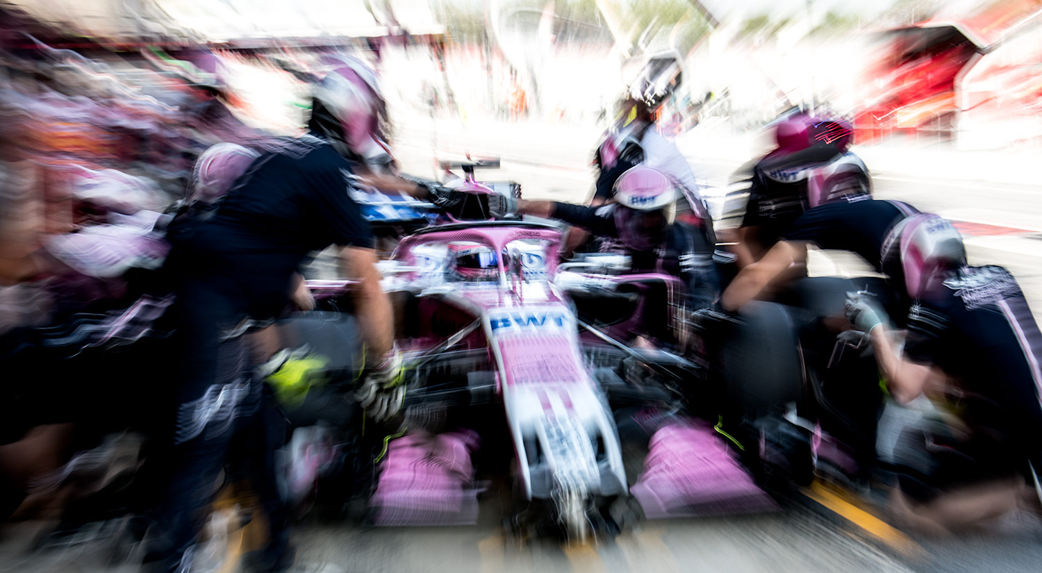 Sergio Pérez - Force India, Circuit de Catalunya,  2018