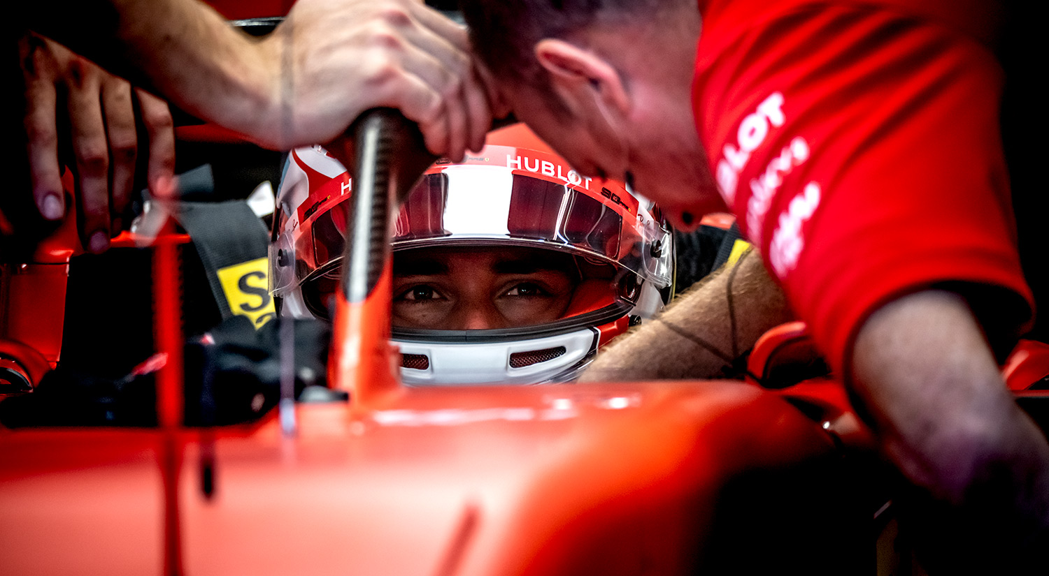 Charles Leclerc - Ferrari, Singapore Grand Prix,  2019