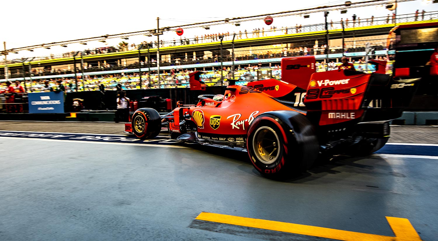 Charles Leclerc - Ferrari, Singapore Grand Prix,  2019