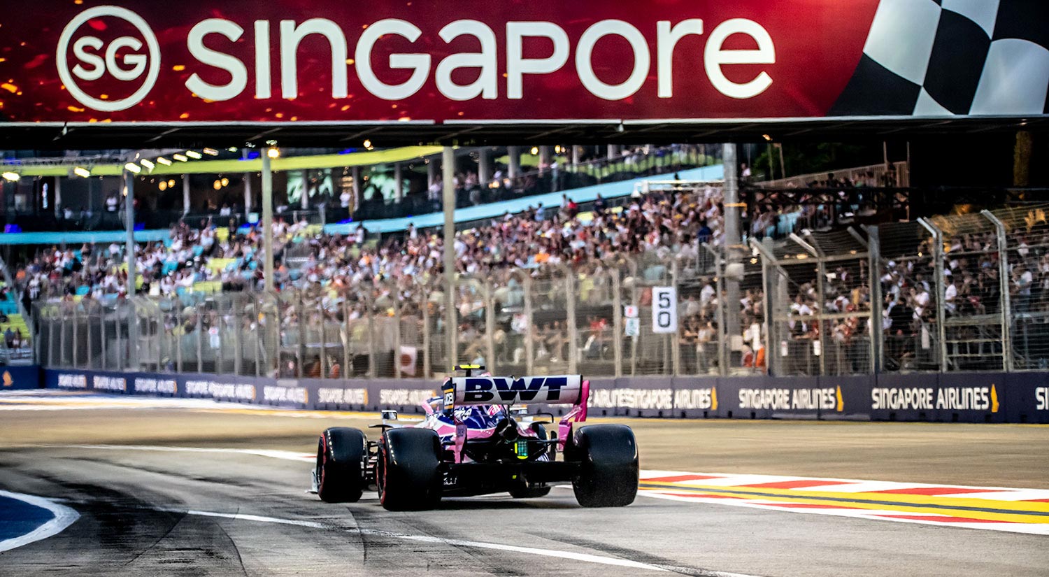 Lance Stroll - Racing Point, Singapore Grand Prix,  2019