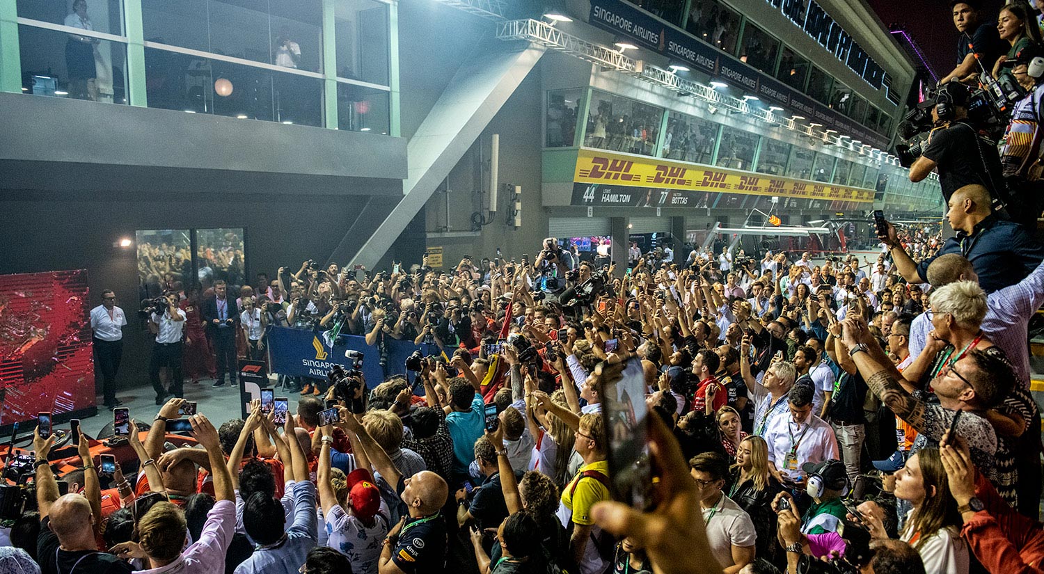 Sebastian Vettel - Ferrari, Singapore Grand Prix,  2019