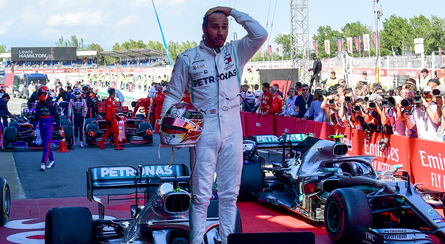 Lewis Hamilton - Mercedes, Spanish Grand Prix,  2019