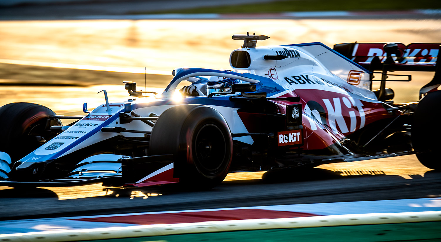 Nicholas Latifi - Williams, Winter Testing, Circuit de Catalunya,  2020