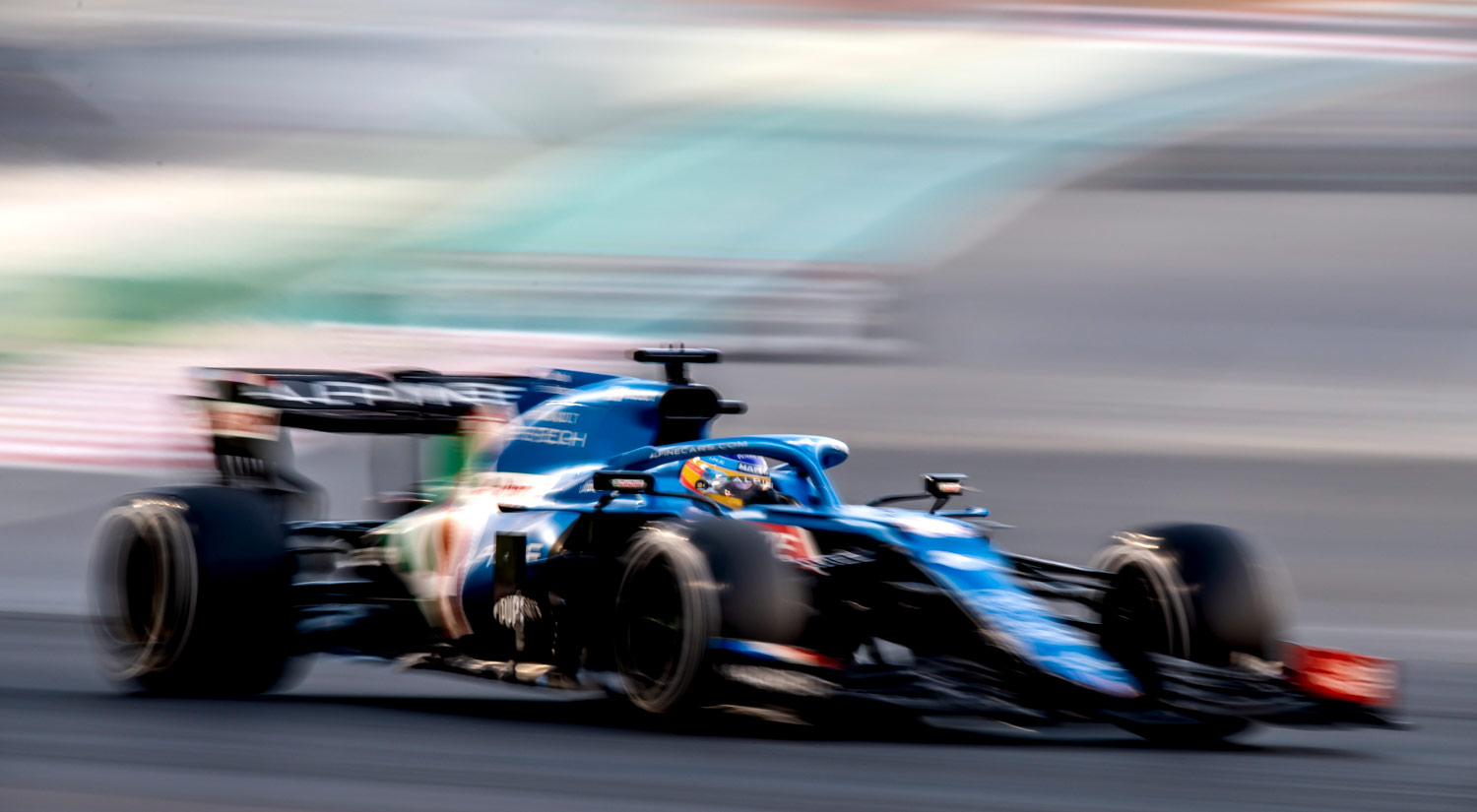 Fernando Alonso - Alpine F1 Team, Yas Marina Circuit, 2021