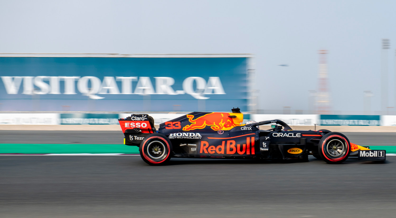 Max Verstappen - Red Bull Racing, Losail Circuit, 2021