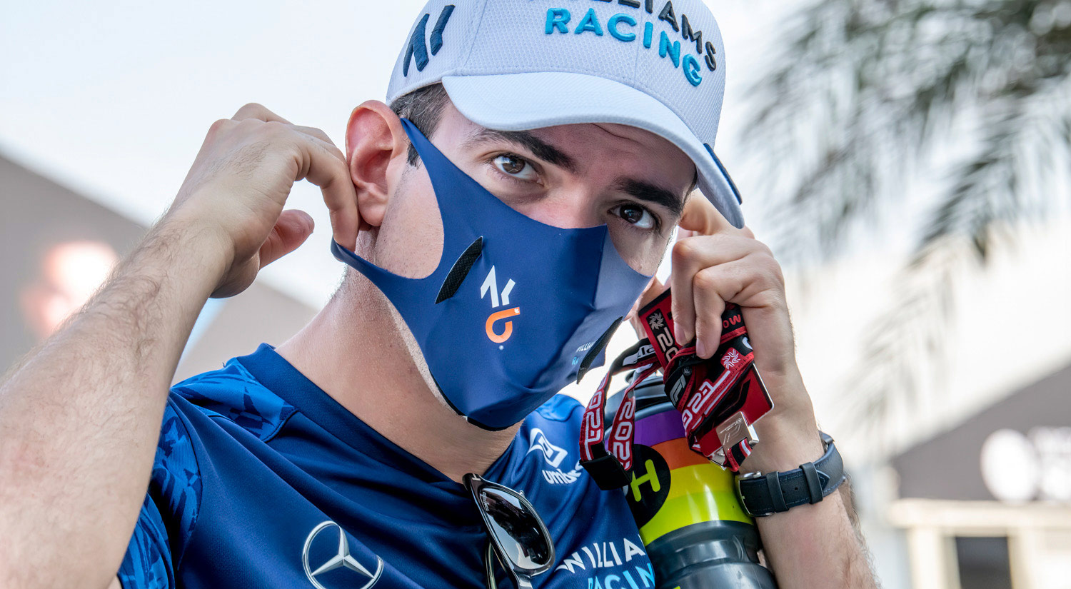 Nicholas Latifi - Williams Racing, Losail Circuit, 2021