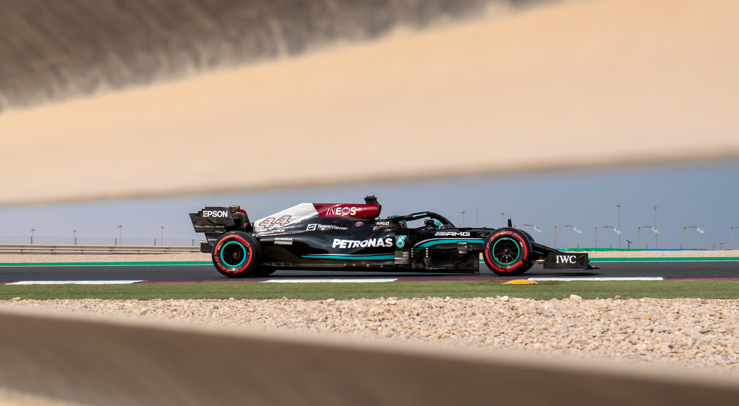 Lewis Hamilton - Mercedes AMG Petronas, Losail Circuit, 2021
