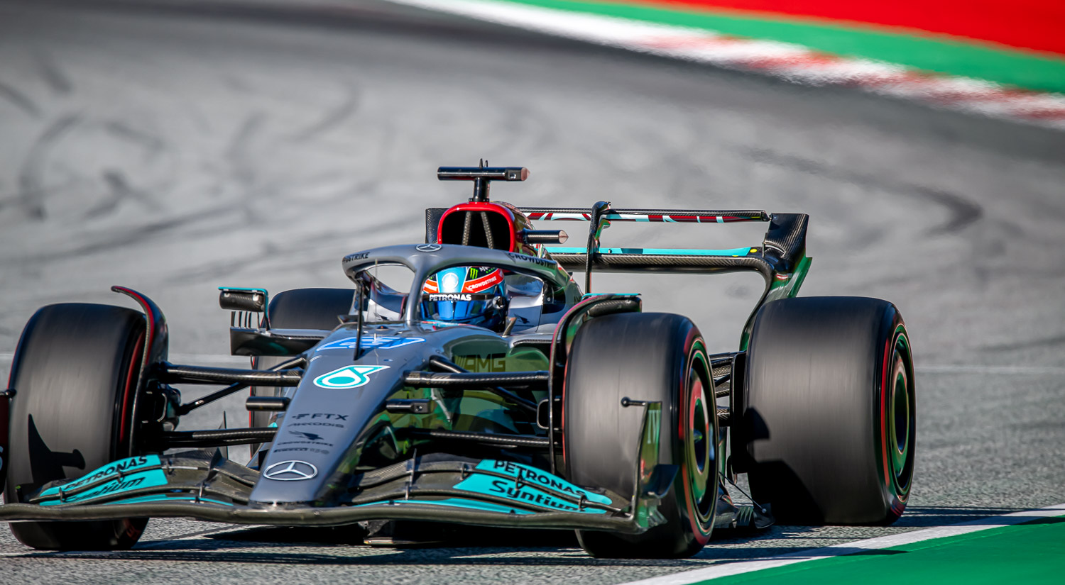George Russell - Mercedes, Red Bull Ring, 2022