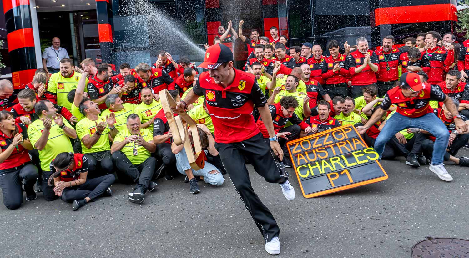 Charles Leclerc - Ferrari, Red Bull Ring, 2022