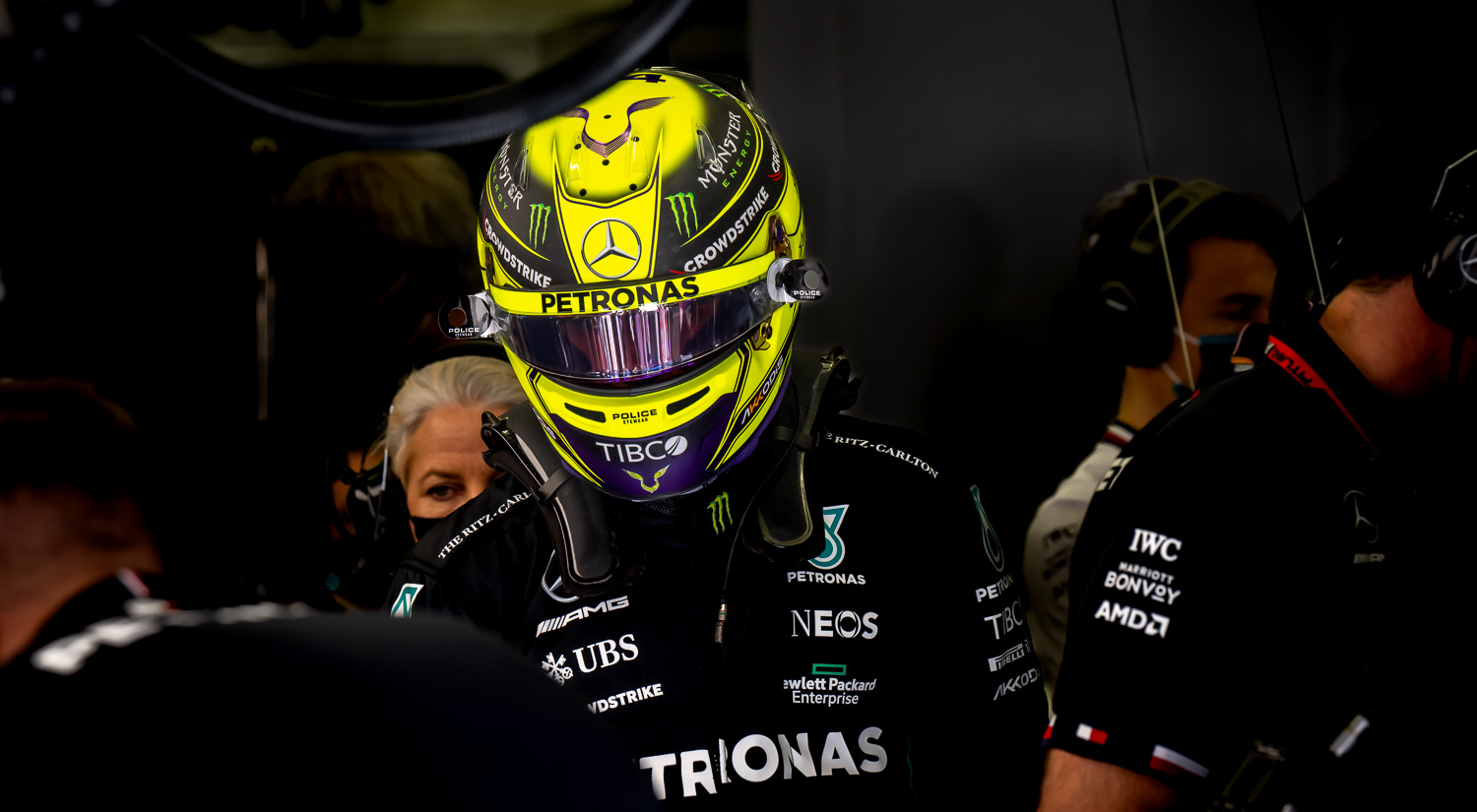 Lewis Hamilton - Mercedes AMG Petronas, Bahrain International Circuit, 2022
