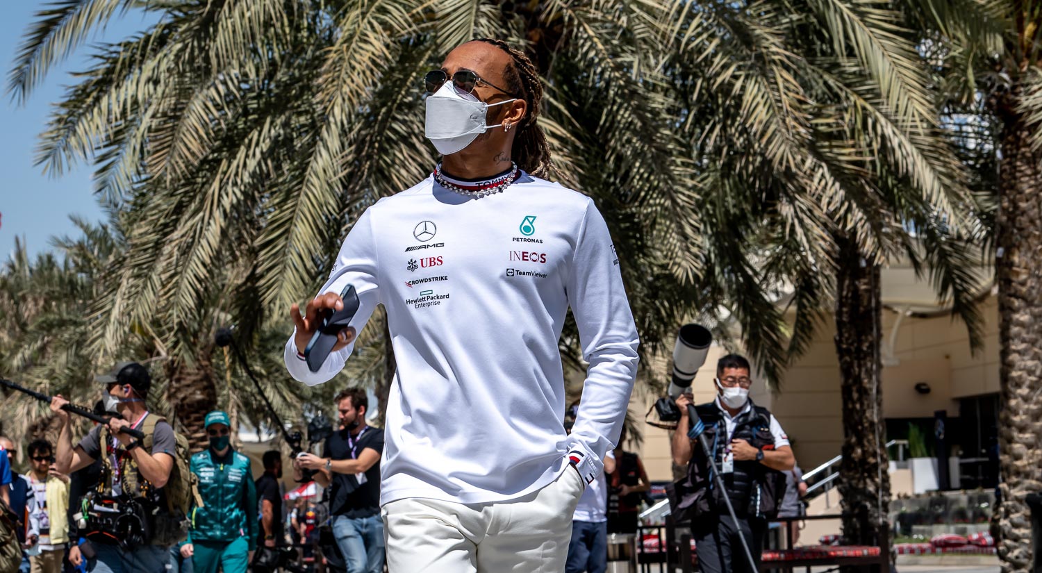 Lewis Hamilton - Mercedes AMG Petronas, Bahrain International Circuit, 2022