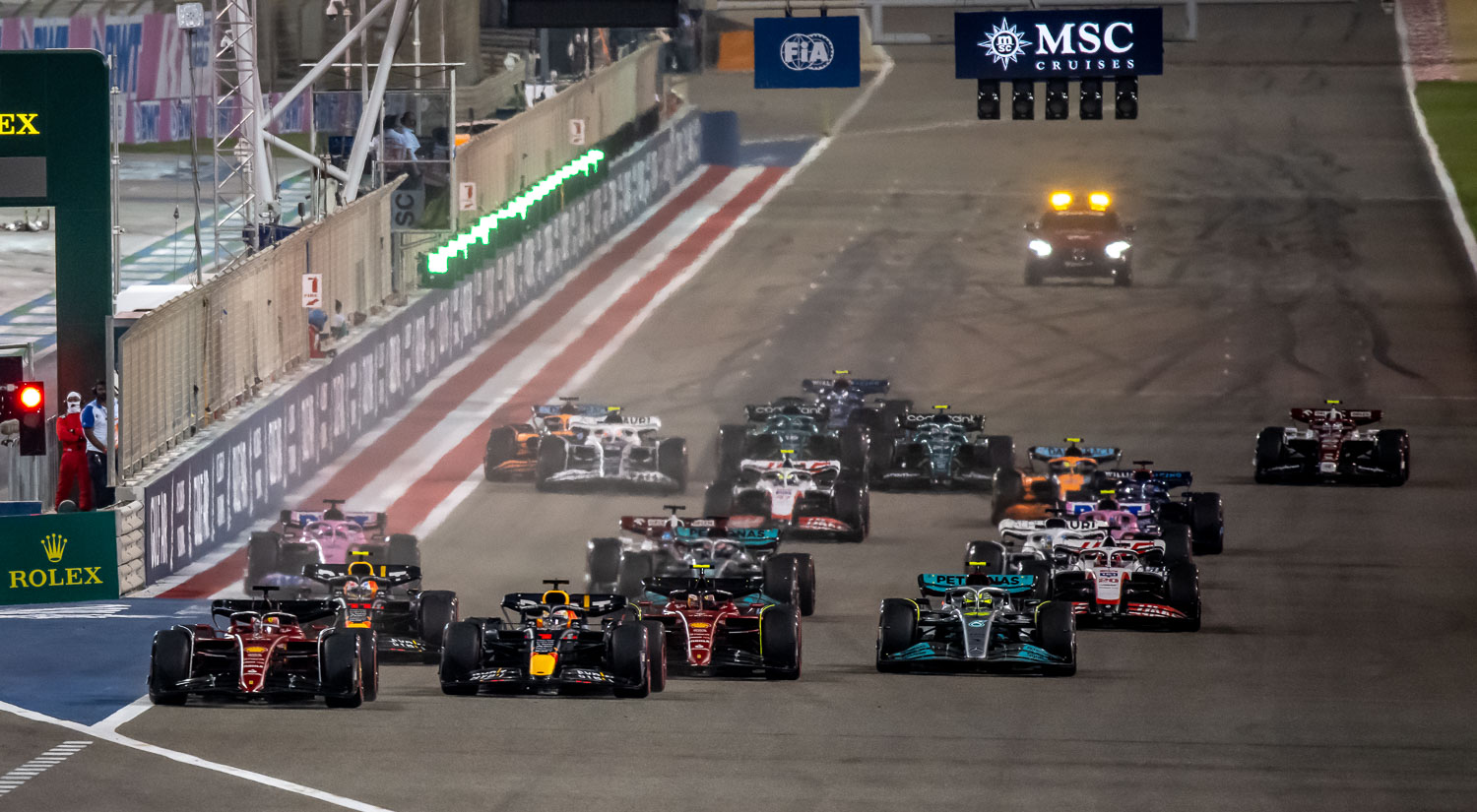 The Start, Bahrain International Circuit, 2022