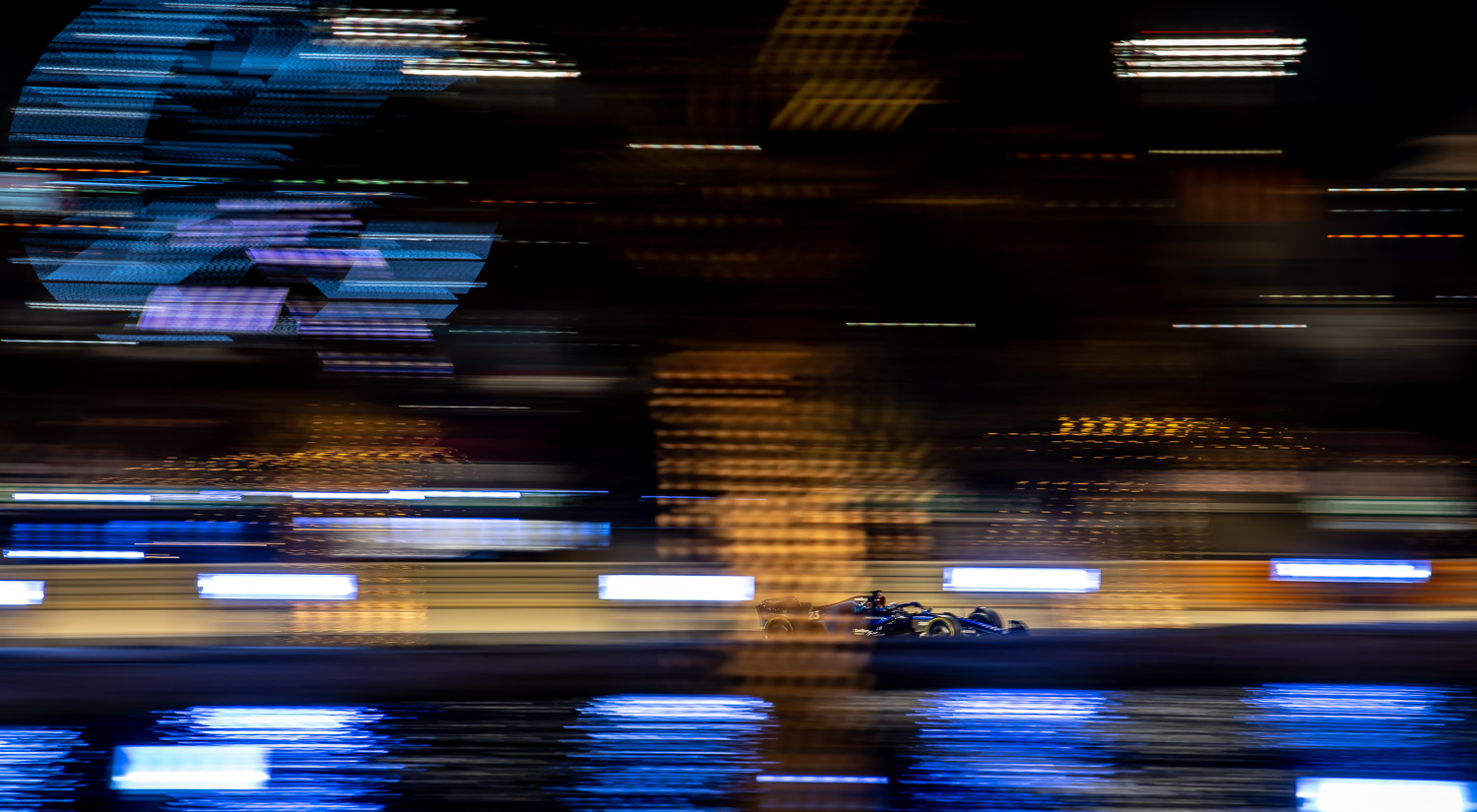 Alex Albon - Williams, Bahrain International Circuit, 2022