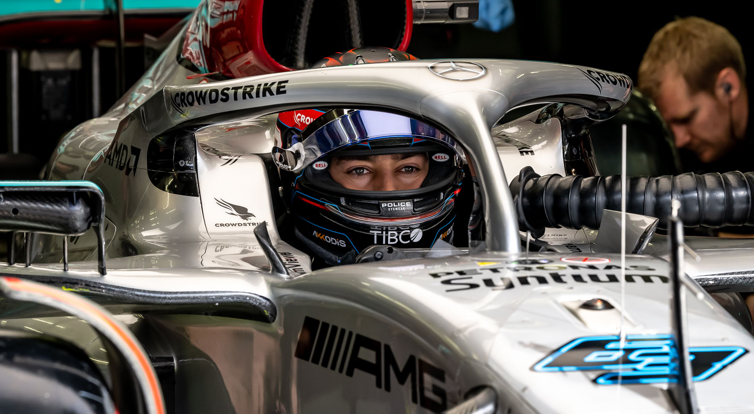 George Russell - Mercedes AMG Petronas, Winter Testing, Bahrain International Circuit, 2022