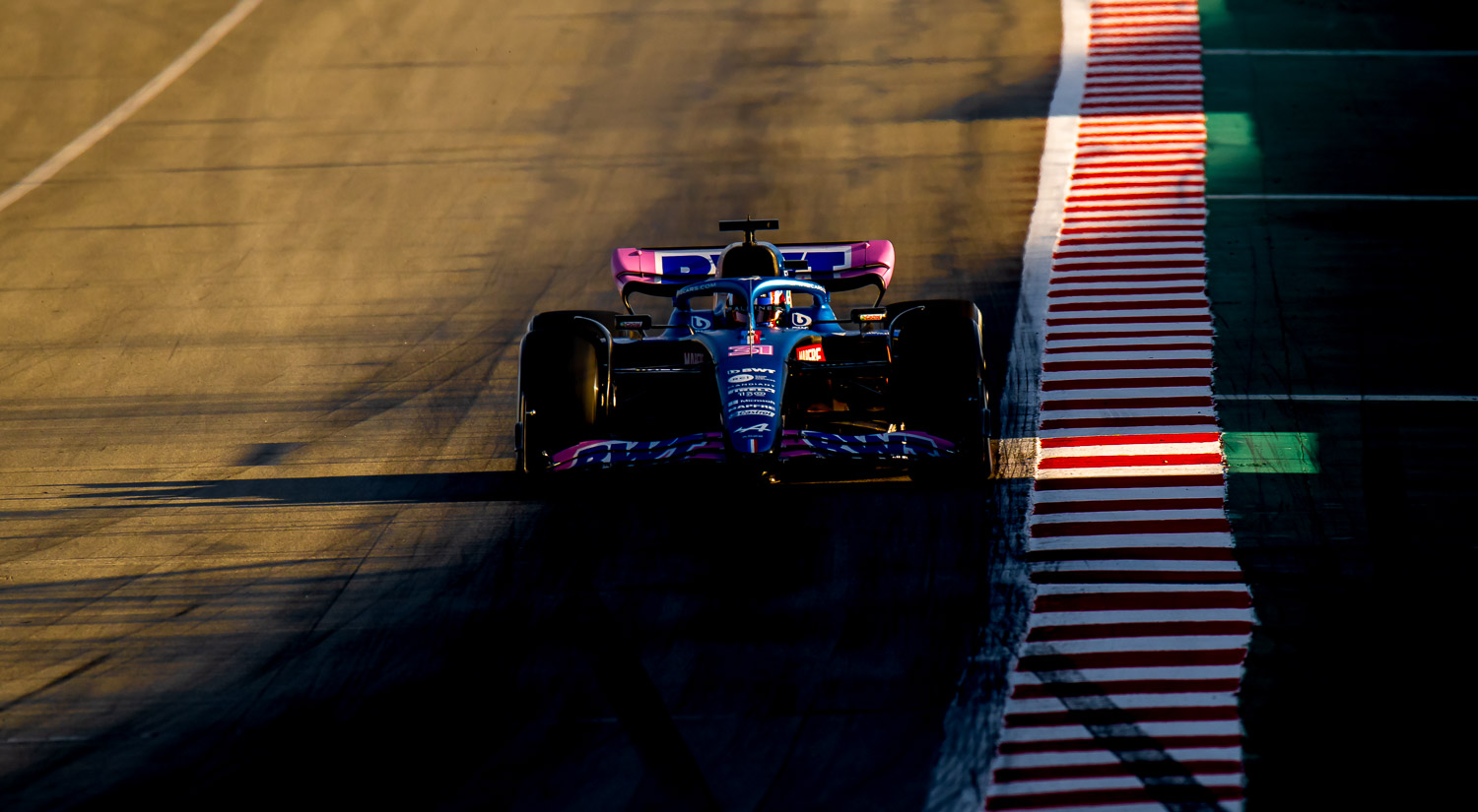 Esteban Ocon - Alpine F1 Team, Winter Testing, Circuit de Catalunya, 2022