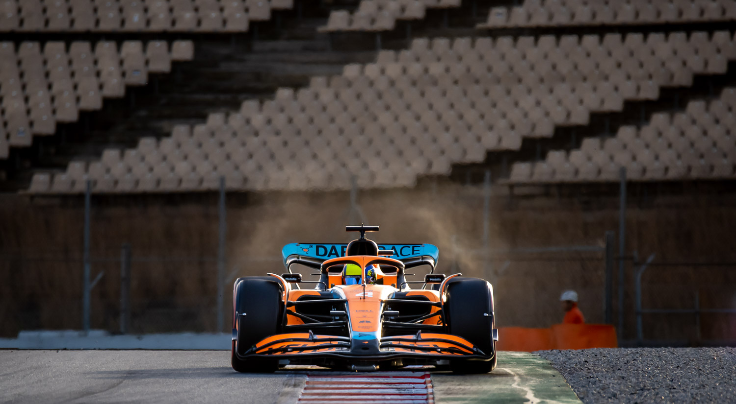 Lando Norris - McLaren F1 Team, Winter Testing, Circuit de Catalunya, 2022