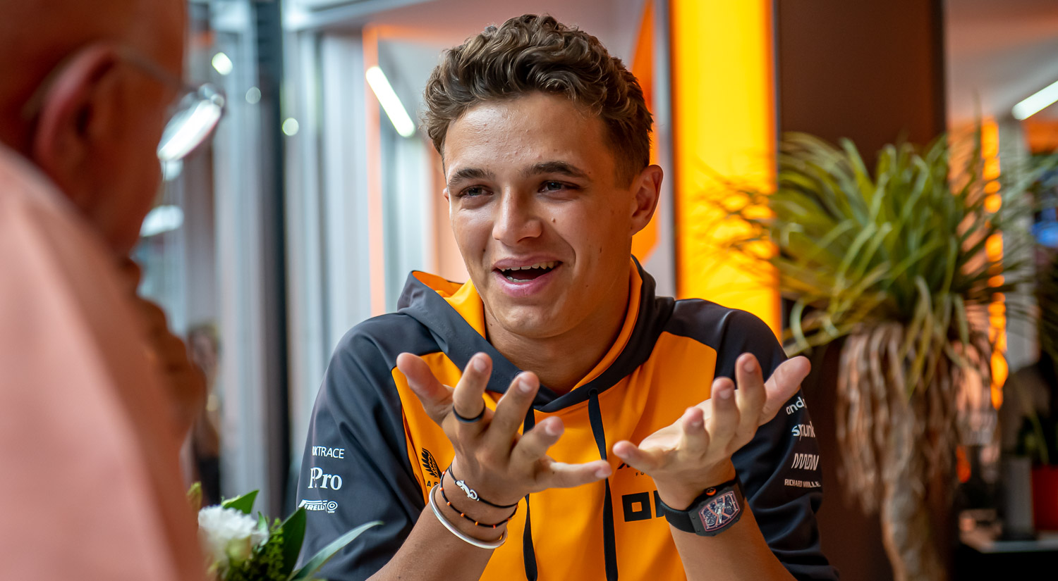 Lando Norris - McLaren, Spa-Francorchamps, 2022