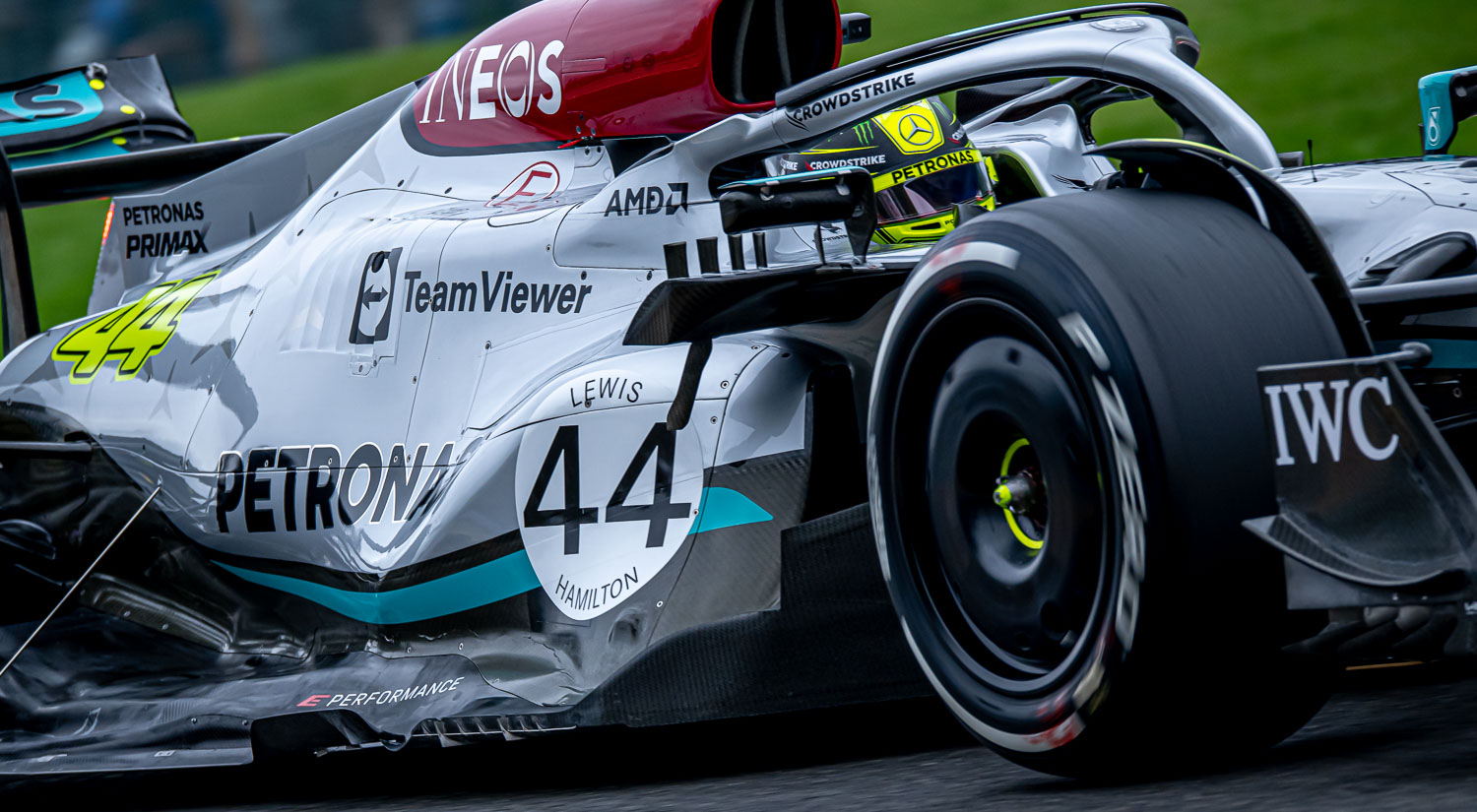 Lewis Hamilton - Mercedes, Spa-Francorchamps, 2022