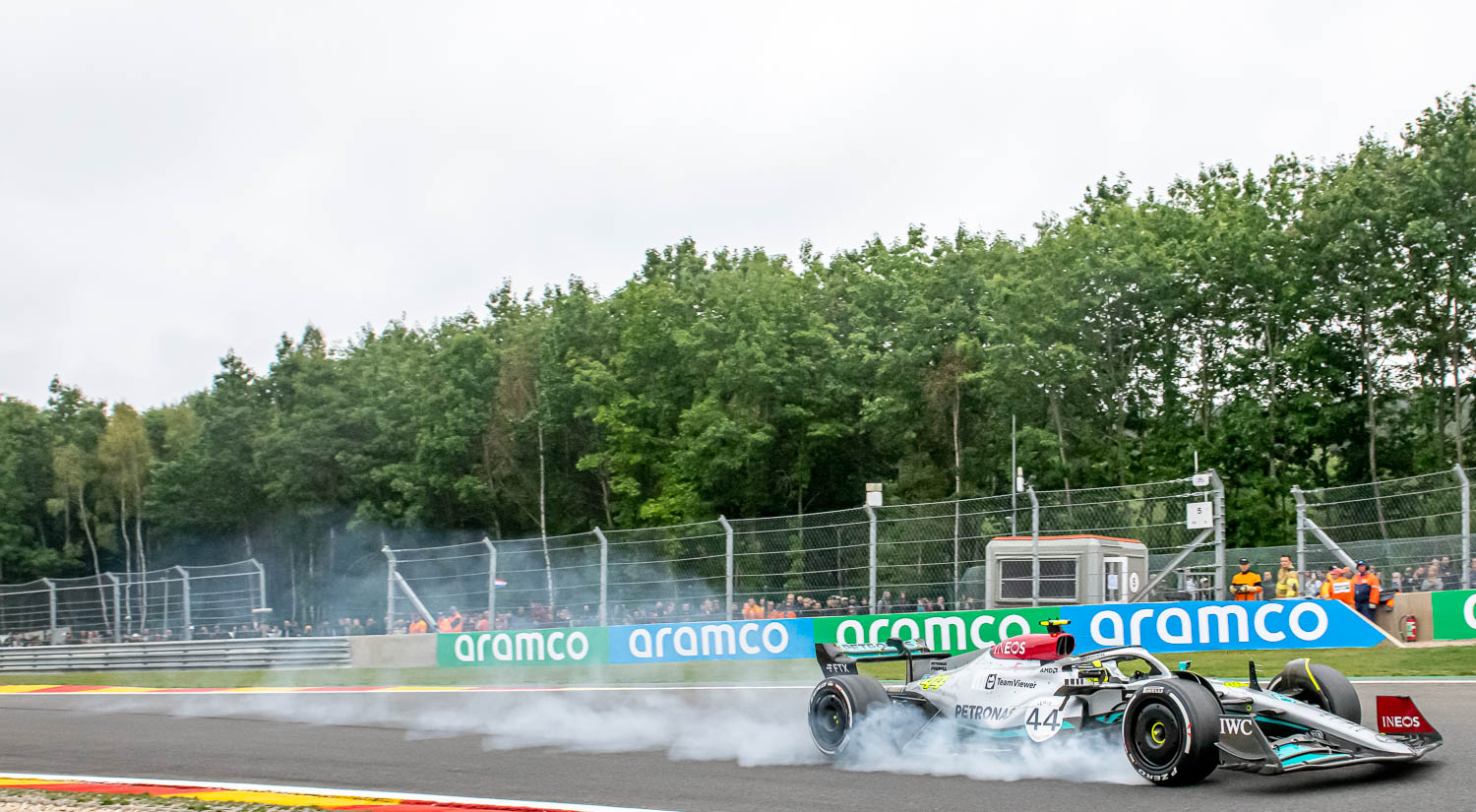 Lewis Hamilton - Mercedes, Spa-Francorchamps, 2022