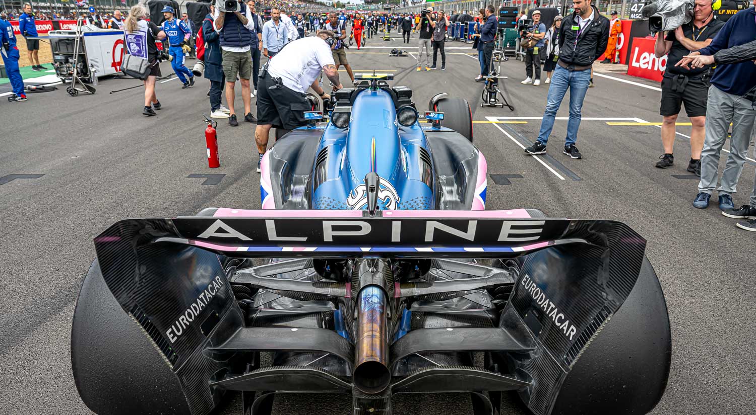 Esteban Ocon - Alpine, Silverstone, 2022