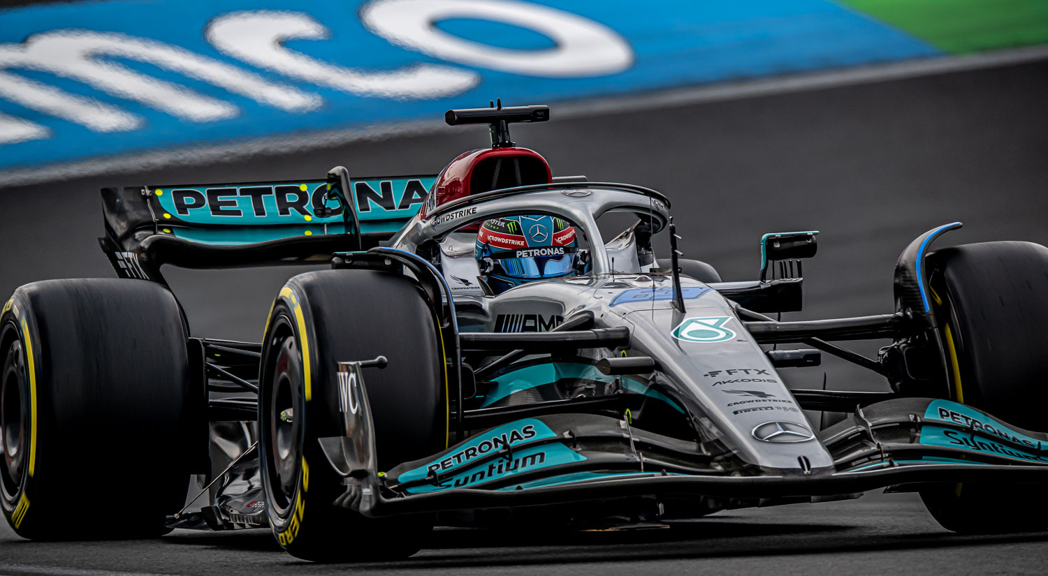 George Russell - Mercedes, Zandvoort, 2022