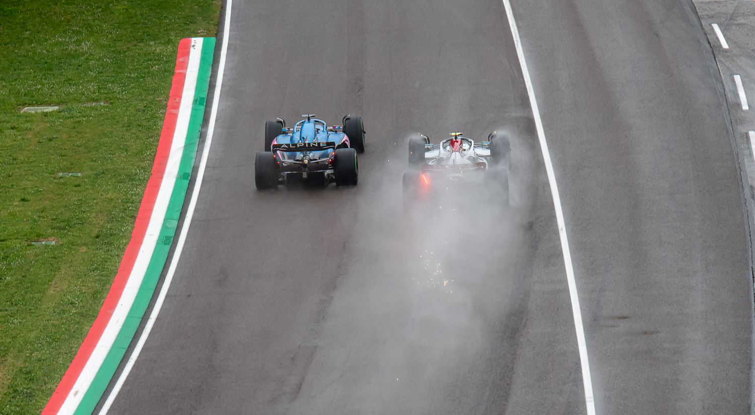 Fernando Alonso and Lewis Hamilton, Emilia Romagna Grand Prix, 2022
