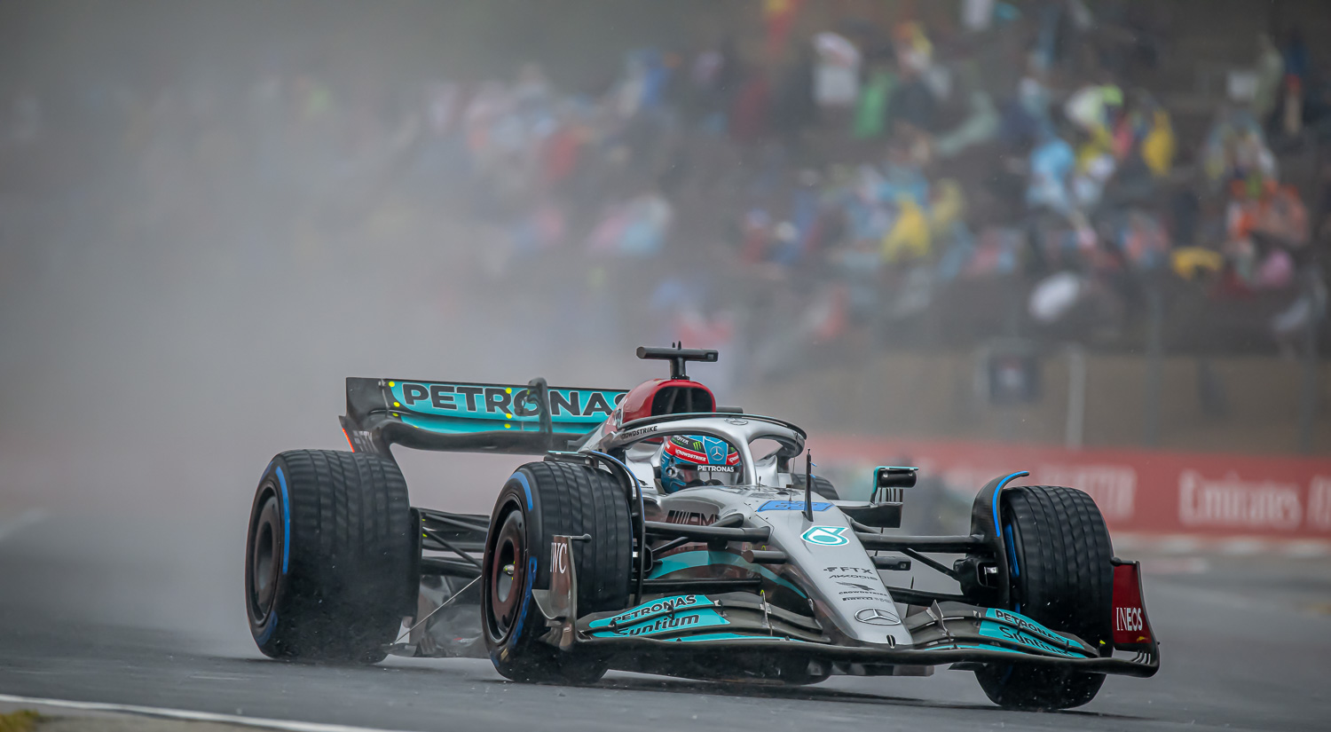 George Russell - Mercedes, Hungaroring, 2022