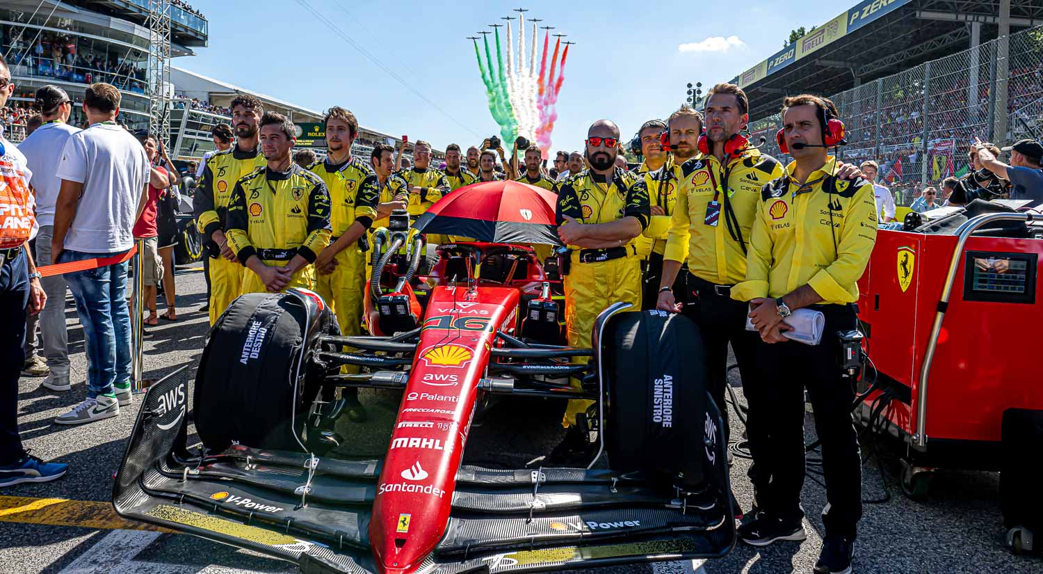 Charles Leclerc - Ferrari, Monza Circuit, 2022