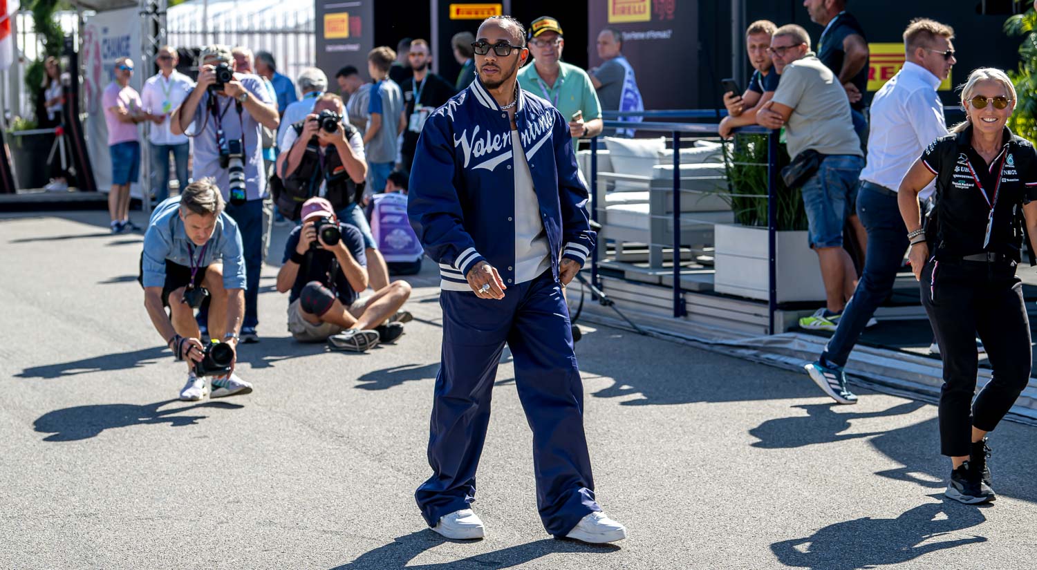 Lewis Hamilton - Mercedes, Monza Circuit, 2022