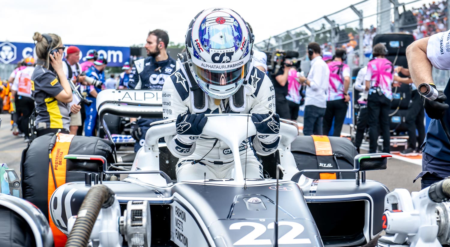 Yuki Tsunoda - Scuderia AlphaTauri, Miami International Autodrome, 2022