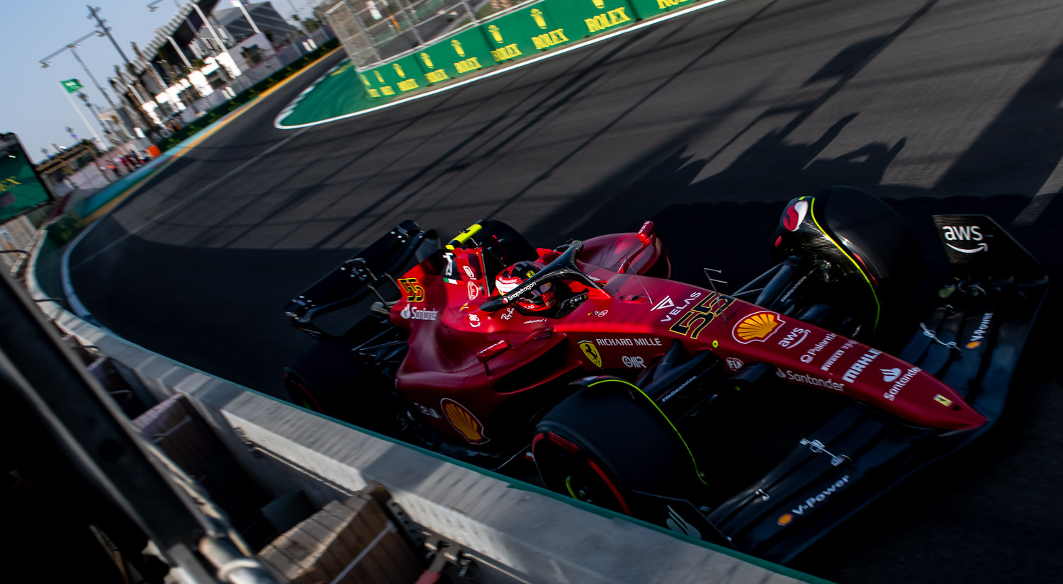 Carlos Sainz Jr - Scuderia Ferrari, Jeddah Corniche Circuit, 2022