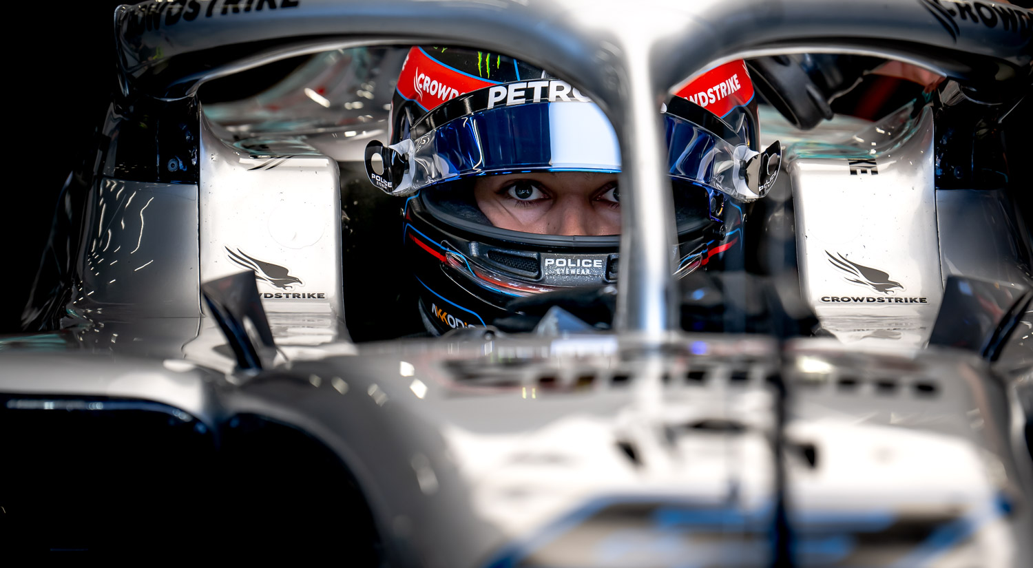 George Russell - Mercedes AMG Petronas, Jeddah Corniche Circuit, 2022